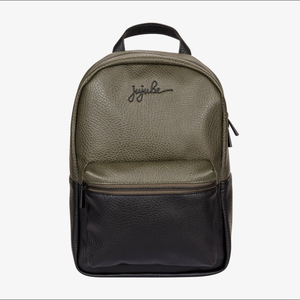 Jujube Black/Green Ever Mini Diaper Bag